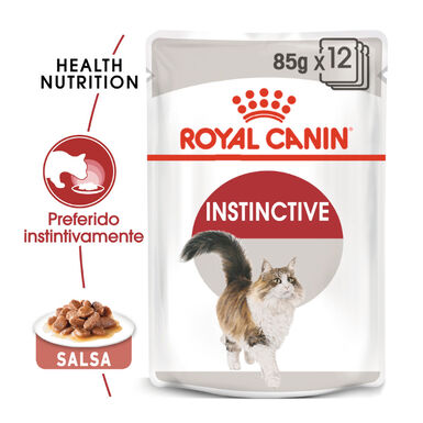 Royal Canin Instinctive alimento húmido em molho saquetas para gatos